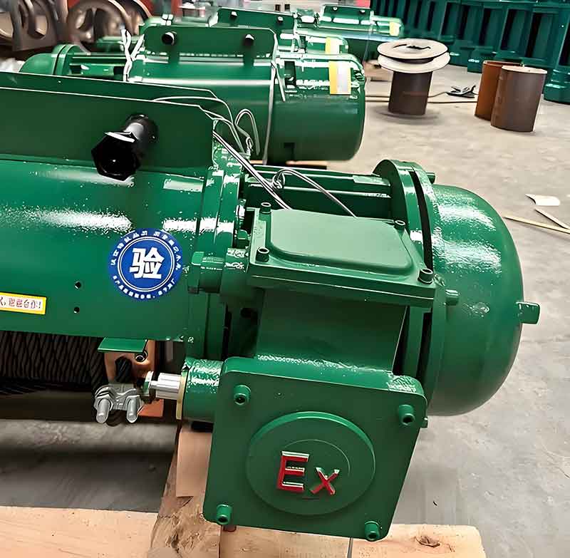 Explosion-Proof Electric Wire Rope Hoists