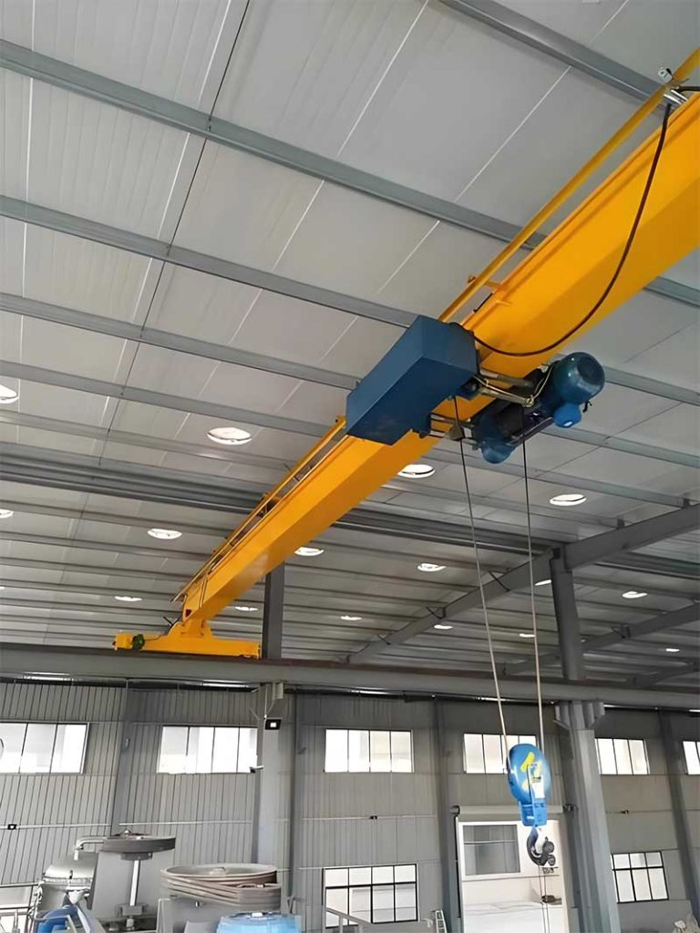 Cleanroom hoist and trolley details