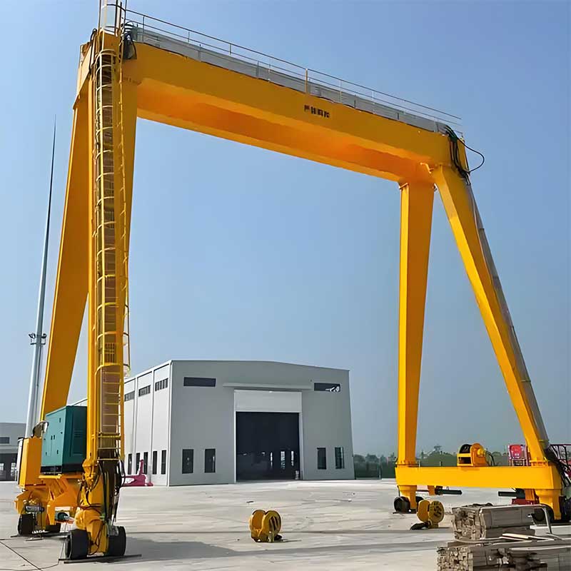 RTG stacking containers with guidance
