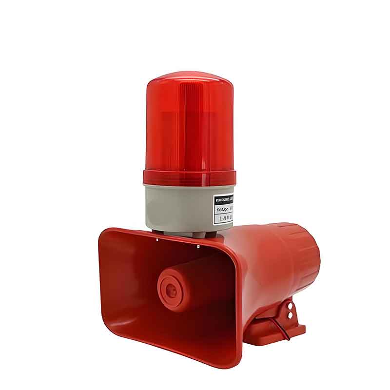 A-V Alarm & Blue/Red Spot Light