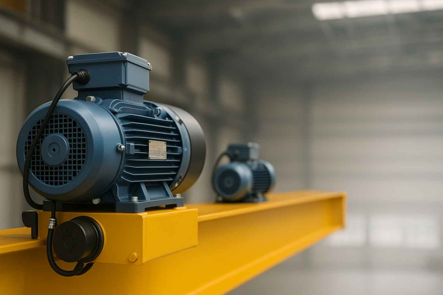 Travel geared motor