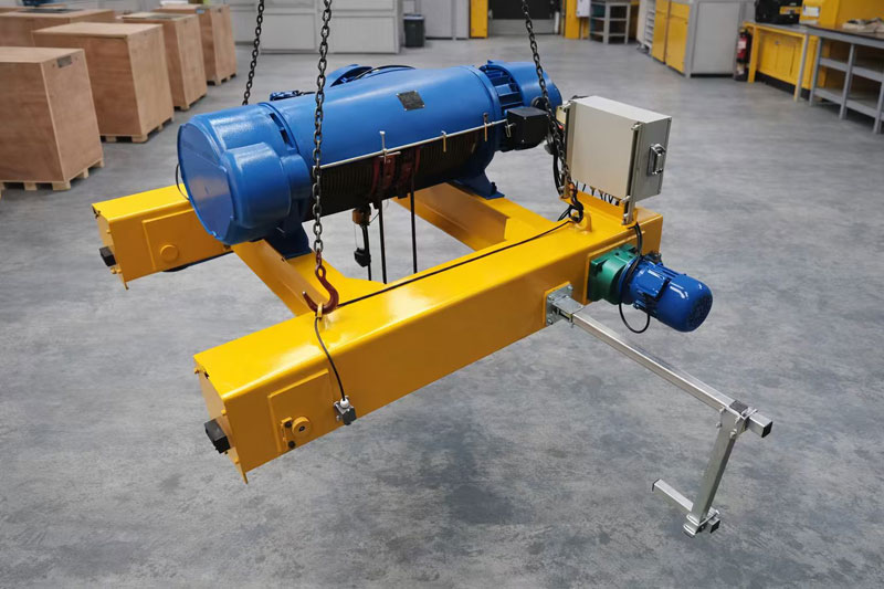 Standard double-girder trolley hoist