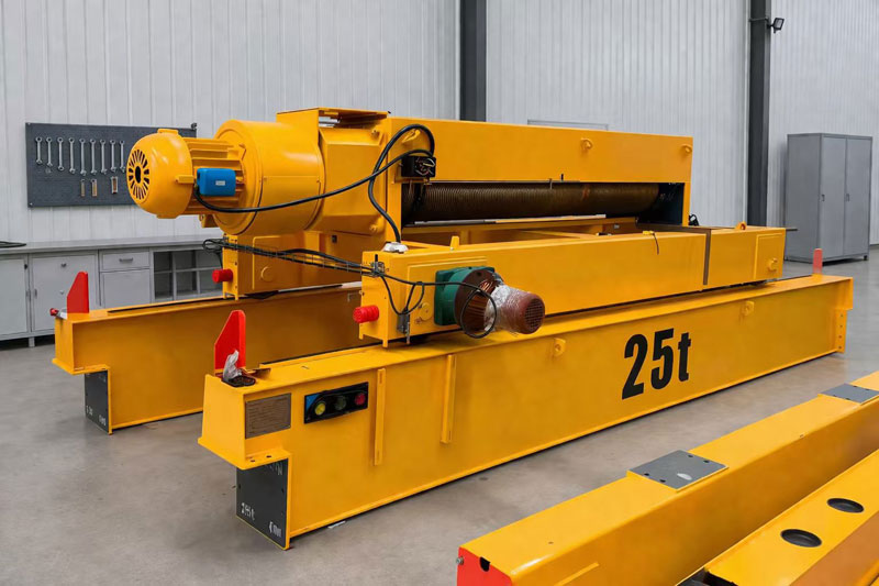 High-lift hoist for process and service area projects
