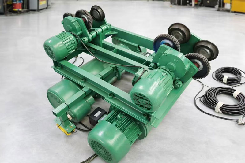 Monorail grab electric hoist technical image