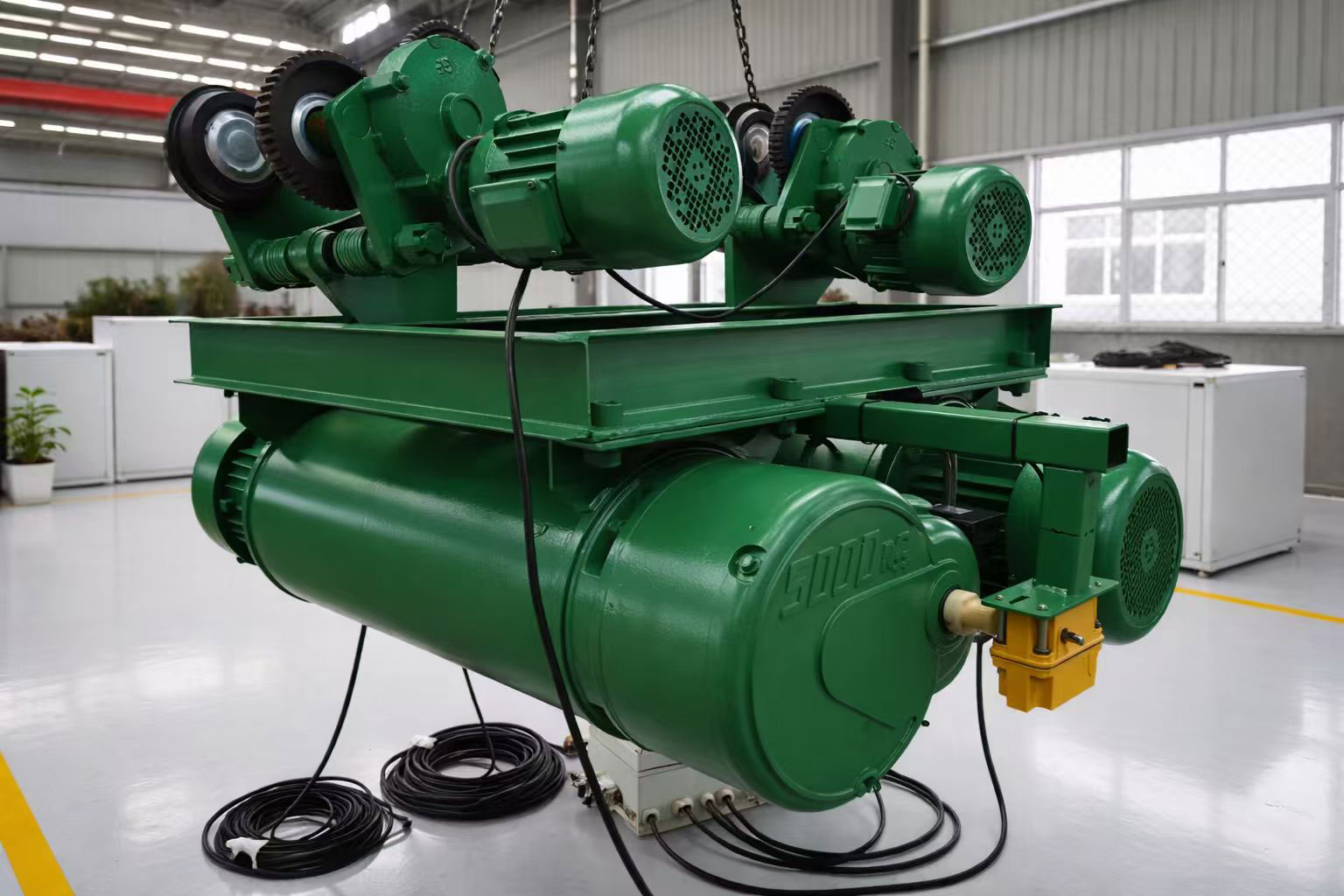 Monorail Grab Electric Hoist Monorail grab hoist installation reference