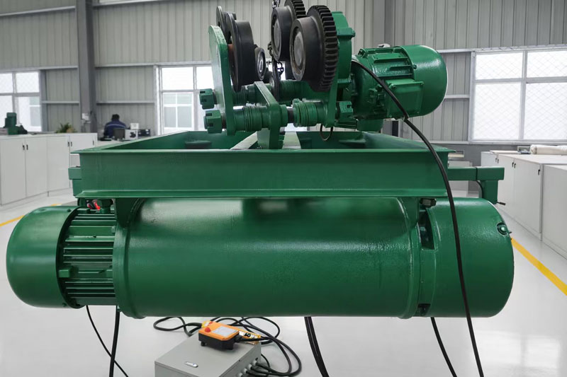 Monorail grab electric hoist project direction image